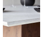 Table repas en MDF plateau effet pierre Cael 120 x 120 x 75 cm - 8