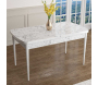 Table de repas en aggloméré avec pieds en métal Han - HANAH HOME