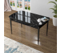 Table de repas en aggloméré avec rallonge Zen - HANAH HOME