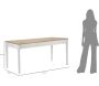 Table repas en bois Matera 180 x 90 x 80 cm - MAU-0431