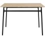 Table repas en bois et métal Loka - CMP-5241