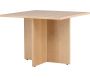 Table de repas carré 100 x 100 cm Leo - VEN-0899