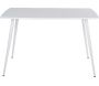 Table de repas en MDF et acier 120 x 80 cm Polar - VEN-0165