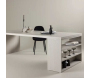 Table de repas 230 x 110 cm avec étagères Mika - VENTURE HOME