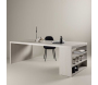 Table de repas 230 x 110 cm avec étagères Mika - VENTURE HOME