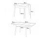 Table de repas extensible Totem - ASI-2725