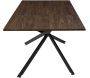 Table repas extensible en bois et métal 6 à 8 personnes Tiffany - 389