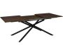 Table repas extensible en bois et métal 6 à 8 personnes Tiffany - 6