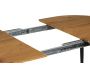 Table repas extensible en métal et bois 4 à 6 personnes - 7