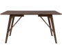 Table de repas en hévéa 120 x 80 cm Kaseidon - VEN-1232