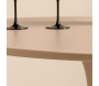 Table repas en métal et MDF Glade 100 x 75 cm - VEN-1121