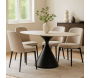 Table repas en métal et MDF Space 180 x 90 x 73 cm - MAURO FERRETTI