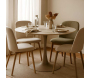 Table repas en métal et MDF 120 x 76 cm - MAURO FERRETTI