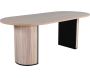 Table de repas ovale Bianca 200 x 90 cm