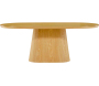 Table de repas ovale 200 x 90 cm Castor - VEN-1043