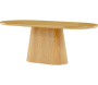 Table de repas ovale 200 x 90 cm Castor - 5