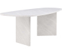 Table de repas ovale 100x220 cm Grönvik - VEN-1033