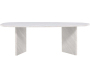 Table de repas ovale 220 x 100 cm Grönvik - VEN-1238