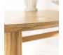 Table de repas ovale 140 x 90 cm Isolde - 6