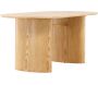 Table de repas ovale 140 x 90 cm Isolde