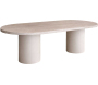 Table de repas ovale 200 x 100 cm Narvik