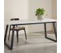 Table de repas 200 x 90 cm en pierre frittée Estelle - VENTURE HOME