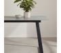 Table de repas 200 x 90 cm en pierre frittée Estelle - 6