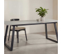 Table de repas 200 x 90 cm en pierre frittée Estelle - VENTURE HOME
