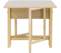Table de repas rabatable 150 x 80 cm Edward - 5