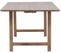 Table de repas rectangulaire 220 x 100 cm Count - 6