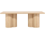 Table de repas rectangulaire 210 x 100 cm Olivia - VEN-1220