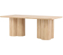 Table de repas rectangulaire 210 x 100 cm Olivia - 889