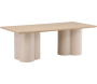 Table de repas rectangulaire 210 x 100 cm Olivia - 799
