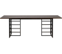 Table de repas rectangulaire 220 x 100 cm Ystad - 619