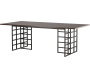 Table de repas rectangulaire 220 x 100 cm Ystad - 5