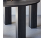 Table de repas ronde en MDF Juno 120 x 75 cm - 5
