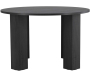 Table de repas ronde en MDF Juno 120 x 75 cm - VEN-1135