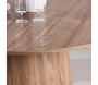 Table repas ronde en MDF Lanzo 150 x 75 cm - 6