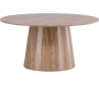 Table repas ronde en MDF Lanzo 150 x 75 cm