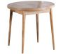 Table de repas ronde 90 cm en aggloméré Stil Barok