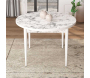 Table de repas ronde avec pieds métal Tor - HANAH HOME