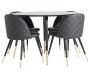 Table ronde en MDF et acier Dipp 115 cm - 239