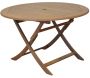 Table ronde en acacia 120 cm Sophie