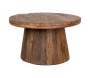 Table basse ronde en bois recyclé REWOOD