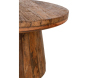 Table basse ronde en bois recyclé REWOOD - 345