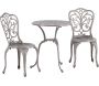Table ronde et 2 chaises de jardin Nandin - VENTURE HOME
