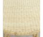 Table ronde en rotin naturel - 485