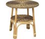 Table ronde en rotin