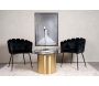 Table ronde en verre fumé Ystad - Furniture Fashion