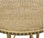 Table rotin 80cm Surabaya - AUB-1077